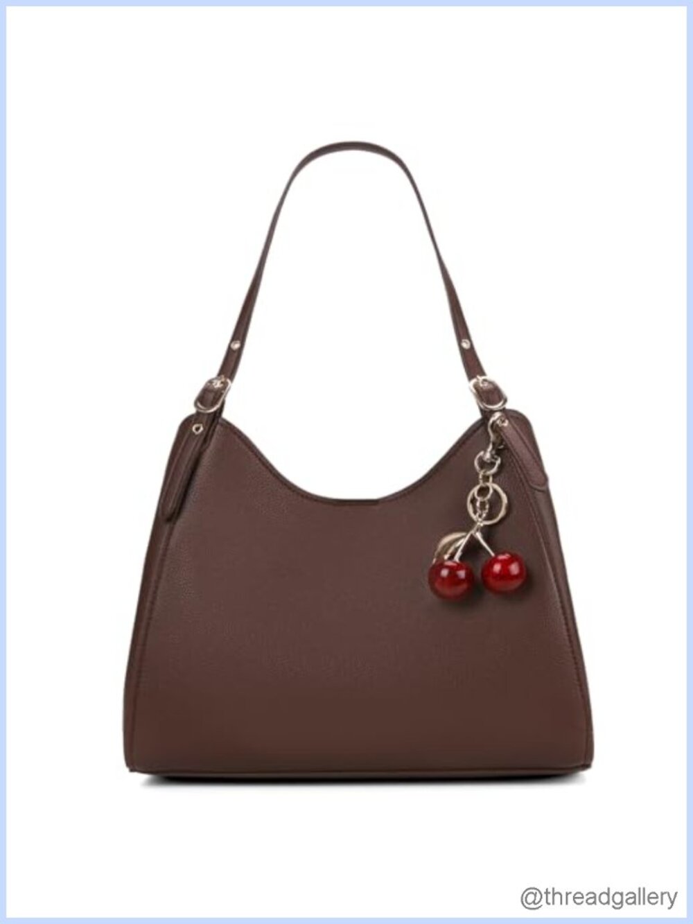 Faux Leather Tote Bag for Women Slouchy Shoulder Hobo Purse Large Capacity